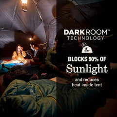 Skydome™ XL 10-Person Camping Tent with Dark Room™ Technology