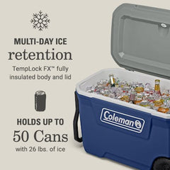 Classic Series 62-Quart Wheeled Cooler