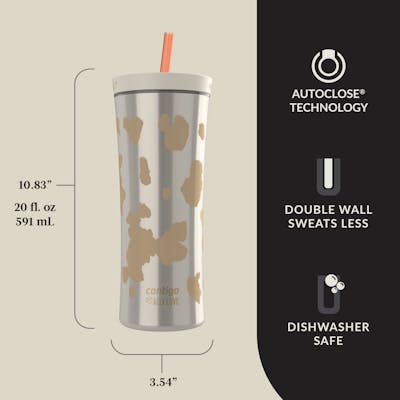 Contigo® x Ally Love Streeterville AUTOCLOSE® Shake & Go® Tumbler, 20oz