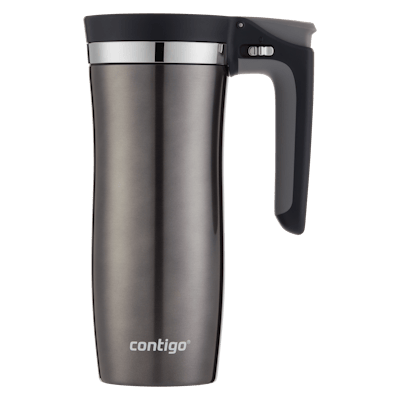 Contigo® Handled AUTOSEAL® Stainless Steel Travel Mug with Easy-Clean Lid, 16oz