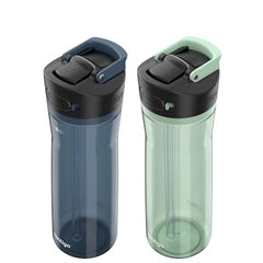 Contigo® Ashland 2.0 Water Bottle with AUTOSPOUT® Lid, 24 oz, 2-Pack