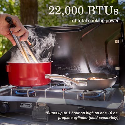 Triton™+ 2-Burner Propane Gas Camping Stove