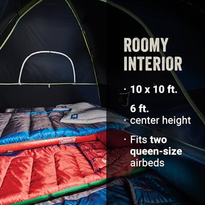 6-Person Dark Room Sundome Tent
