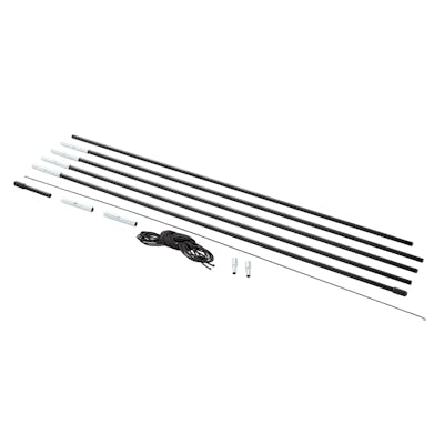 Fiberglass Tent Pole Replacement Kit, 6.0mm