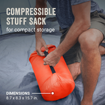 Kompact™ 40°F Rectangle Sleeping Bag