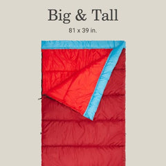 Flatlands™ 45°F Big & Tall Sleeping Bag