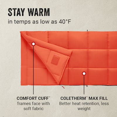 Kompact™ 40°F Rectangle Sleeping Bag