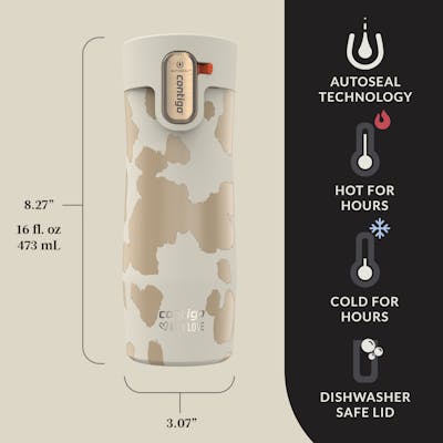 Contigo® x Ally Love West Loop 3.0 Stainless Steel Travel Mug with AUTOSEAL® Easy-Clean Lid, 16oz