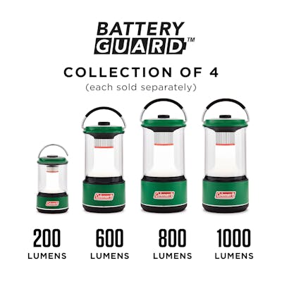 1000 Lumens LED Lantern with BatteryGuard™, Green