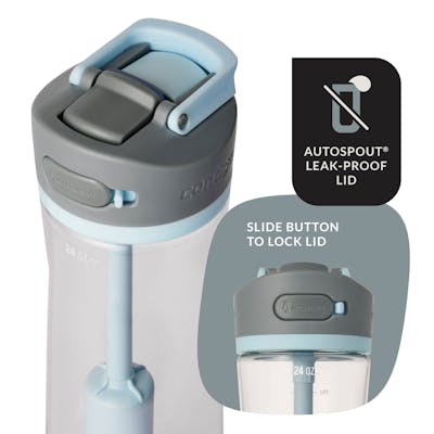 Contigo® Wells Straw Filtration Tritan Water Bottle with AUTOSPOUT® LID, 24oz
