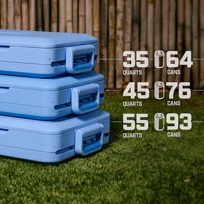 Snap 'N Go 35-Quart Collapsible Hard Cooler