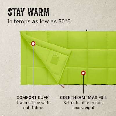 Kompact™ 30°F Rectangle Sleeping Bag