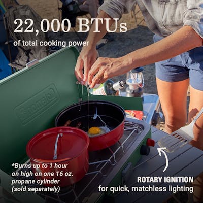 Cascade™ 222 2-Burner Camping Stove
