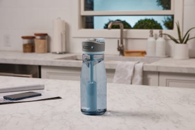 Contigo® Wells Plastic Filter Water Bottle with AUTOSPOUT® Straw Lid, 32 Oz.