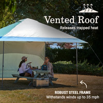 OASIS™ 13 x 13 Canopy with Sun Wall