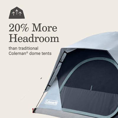 Skydome™ 4-Person Camping Tent with LED Lighting