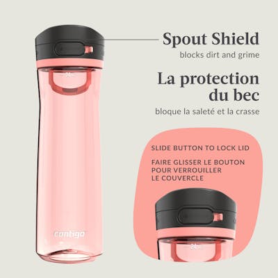 Contigo® Jackson 2.0 Tritan Water Bottle with AUTOPOP® Lid, 24oz, 2-Pack