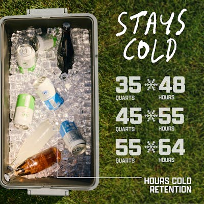 Snap 'N Go 45-Quart Collapsible Hard Cooler