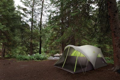 6-Person Steel Creek™ Fast Pitch™ Dome Camping Tent with Screen Room, Green