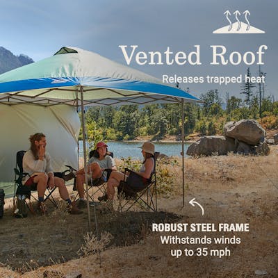 OASIS™ 10 x 10 Canopy with Sun Wall