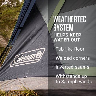 4-Person Dark Room™ Skydome™ Camping Tent