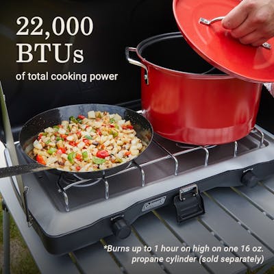 Triton™ 2-Burner Propane Camping Stove