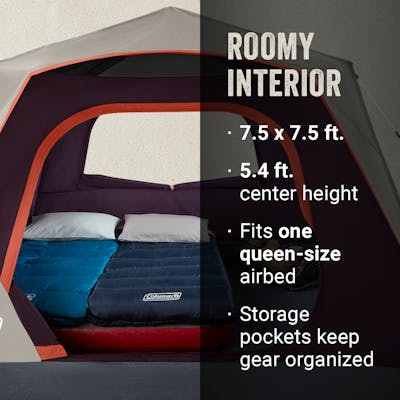 Skylodge™ 4-Person Instant Camping Tent, Blackberry