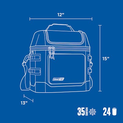 Coleman® Pro 24-Can Soft Cooler