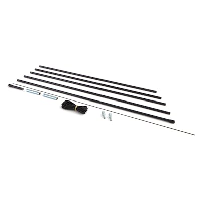 Fiberglass Tent Pole Repair Kit, 9.5 mm