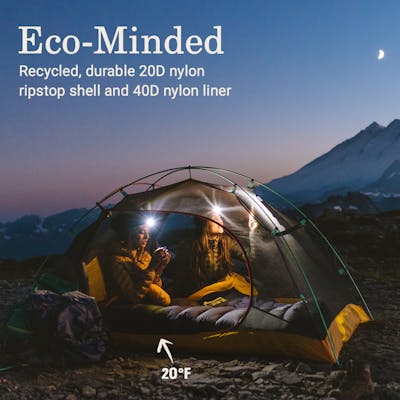 PEAK1™ 20°F Mummy Down Sleeping Bag - Regular