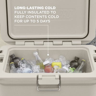 Pro 55-Quart Hard Cooler, Desert Sand