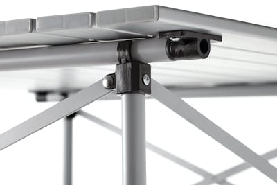 Compact Roll-Top Aluminum Camping Table