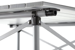 Compact Roll-Top Aluminum Camping Table