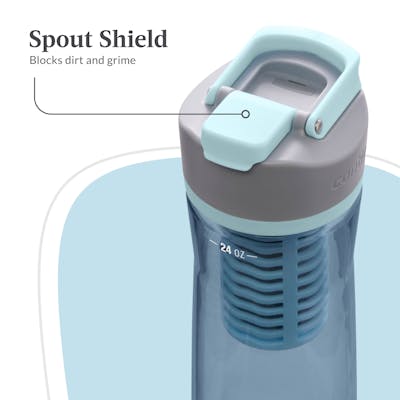 Contigo® Clybourn Freeflow Filtration Tritan Water Bottle with AUTOSEAL® LID, 24oz