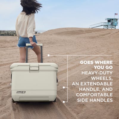 Pro 55-Quart Hard Cooler, Desert Sand