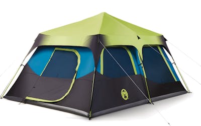 10-Person Dark Room Instant Cabin Tent with Rainfly